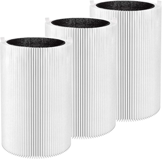 3 Pack Blue Pure 411 Filter Replacement Compatible by Smilyan