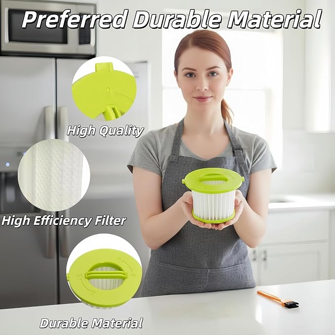 4-Pack Replacement Filter for Ryobi ONE+ 18V Handheld Vacuum | Fits Models - Image 4