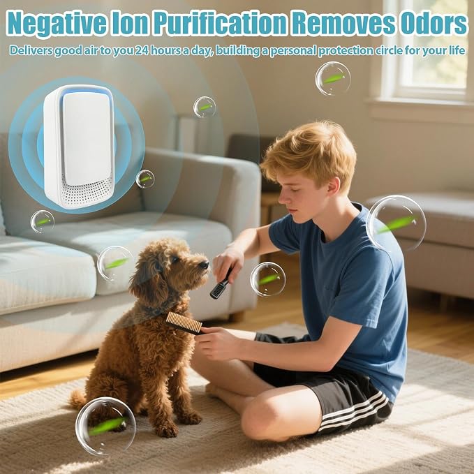 4 Pack Plug In Air Purifier, Negative Ion Filtration System, Quiet Ionic Air - Image 4