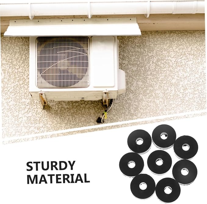 Healifty 20Pcs Shockproof Rubber Isolation Pads Heavy Duty Vibration Floor - Image 8