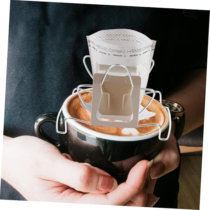 Unomor Hanging Ear Drip Holder Portable Coffee Filter Rack - Image 9