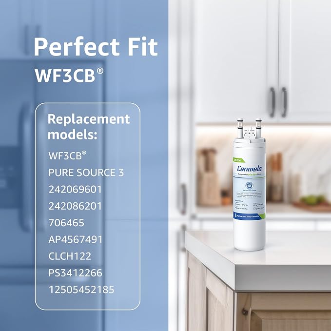 WF3CB Replacement Water Filter, Compatible - Image 3