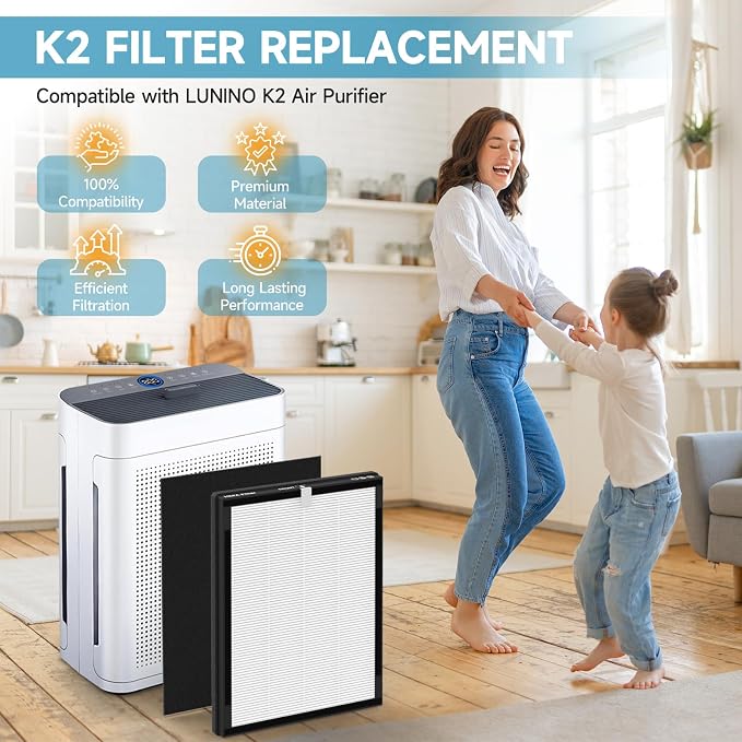4 Pack K2 Replacement Filter Compatible - Image 2