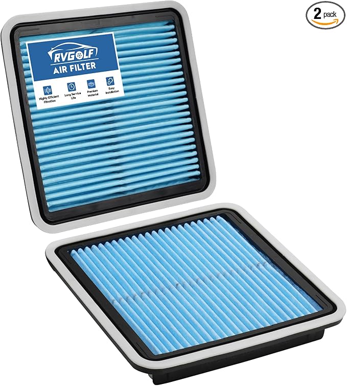 2PCS Engine Air Filter Fit for Subaru Outback 2005-2019, Forester 2009-2018 by RVgolf