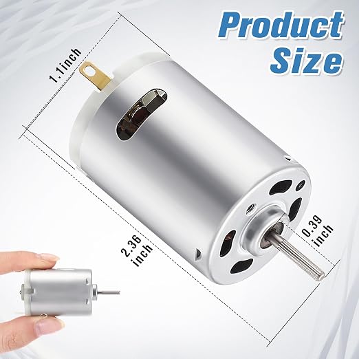 Saillong 1 Pcs 12V DC Fan Motor Compatible - Image 2