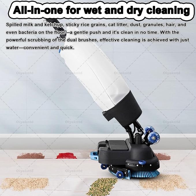 Commercial Floor Scrubber Machine Lightweight Electric Floor Cleaner - Image 6