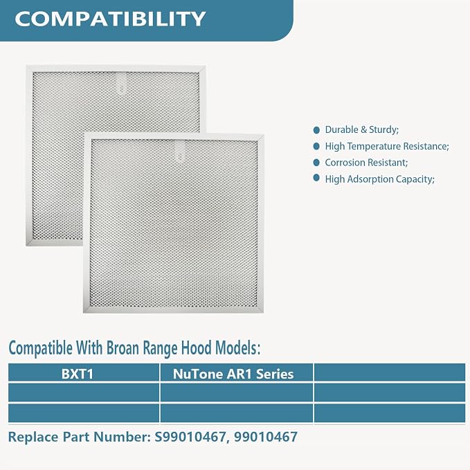 S99010467 Range Hood Filter 11.5" x 11.5" Replacement - Image 3