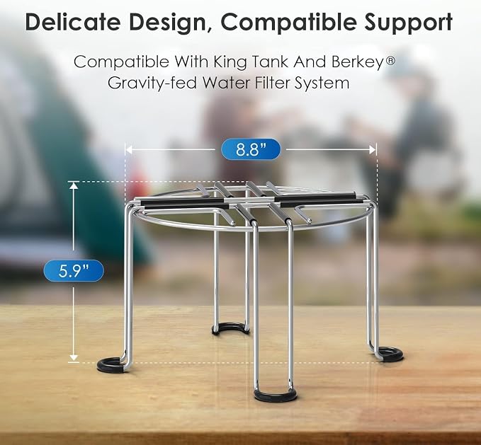 Waterdrop Water Filter Stainless Steel Stand, - Image 6