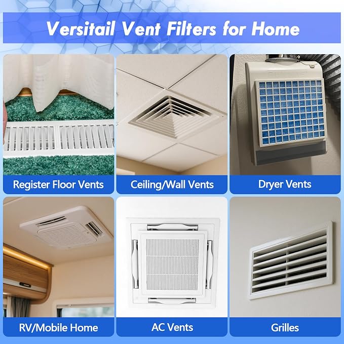 MERV 8 Filter Material, 23 Ft² Cut to Fit Air Filters Electrostatic Media - Image 5