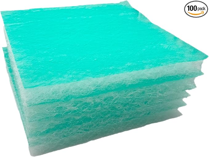 Paint Booth Exhaust Fiberglass Filter Pad, Paint Arrestor by Unknown