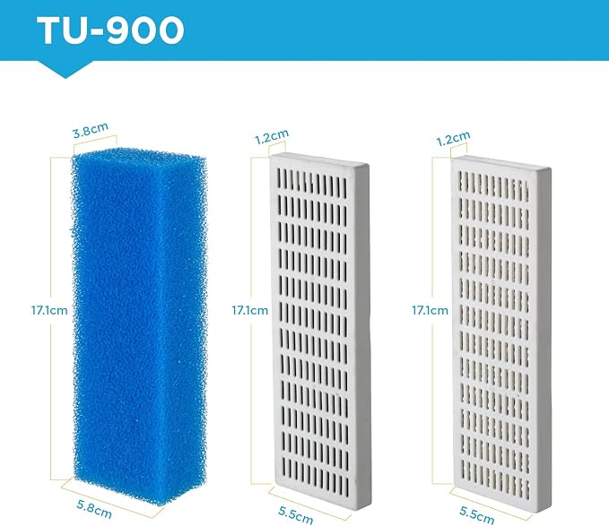 Replacement Cartridge for Aquarium UV Filter TU-900 - Image 3