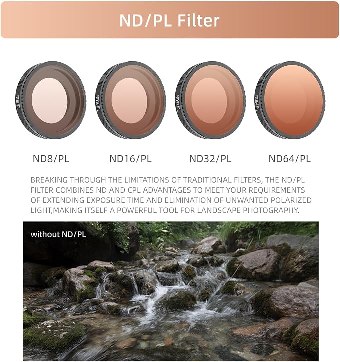 ND64/PL Filter Compatible with Insta363 GO Ultra Camera ND Lens Filter - Image 5