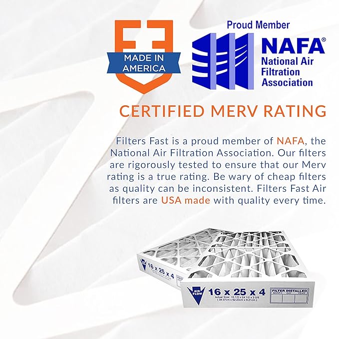 Filters Fast 28x30x2 Pleated Air Filter Merv 13, 2 Inch AC Furnace Air Filters - Image 4