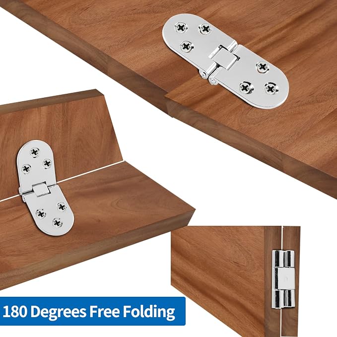 4Pcs Heavy Duty Folding Table Hinges - Image 4