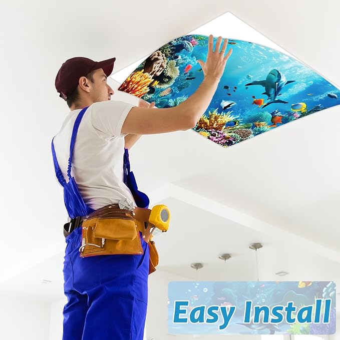 8 Pcs Fluorescent Light Covers - Image 5