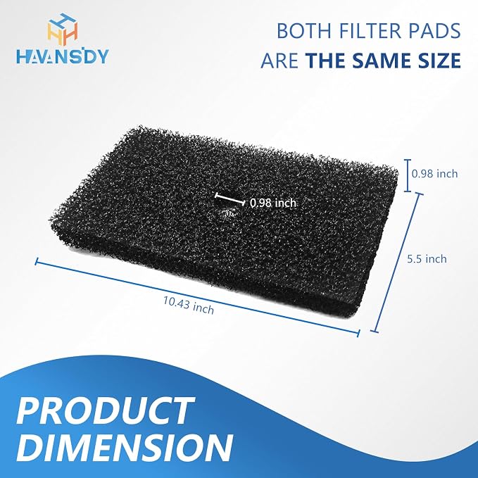 2 Sets Replacement Pond Filter Pads - Image 3