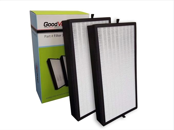 H13 2-Pack Replacement Filter Kit Compatible by GOODVAC