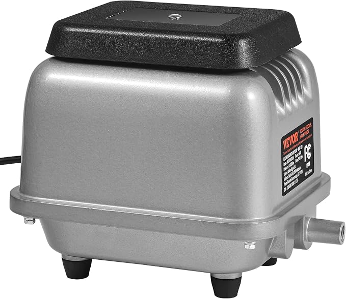 VEVOR Linear Air Pump, 90L/Min Air Flow Septic Aerator Pump, Aeration System - Image 11