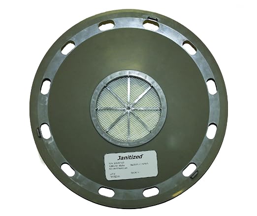 Janitized JAN-IVF287 Premium Replacement Commercial HEPA Filter, by Janitized