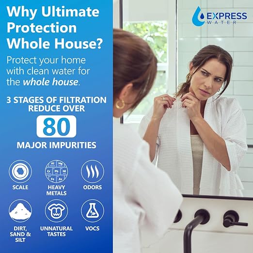 Whole House Water Filter System| Ultimate Protection | 3 Stage Water Purifier - Image 3