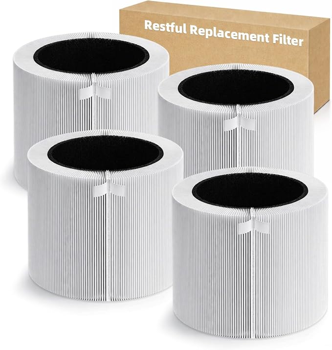 4 Pack Replacement Filters Compatible by HKNECE