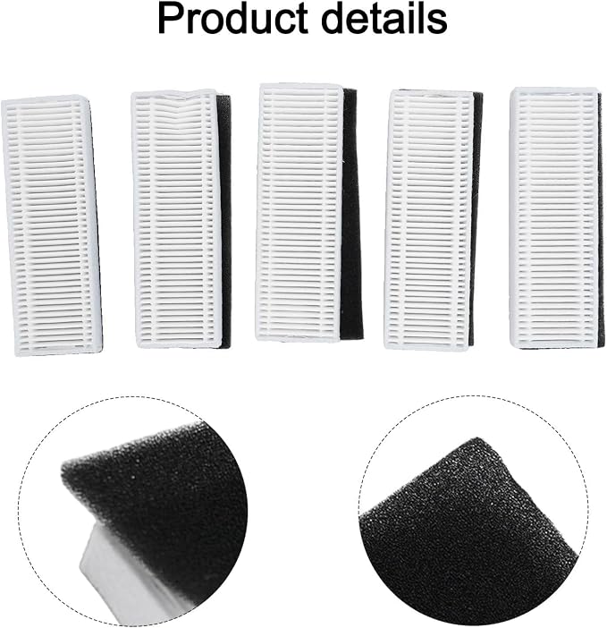 for Laresar Evol 3 Robot Vacuum Cleaner Washable Filter Reusable Dustproof Air - Image 8