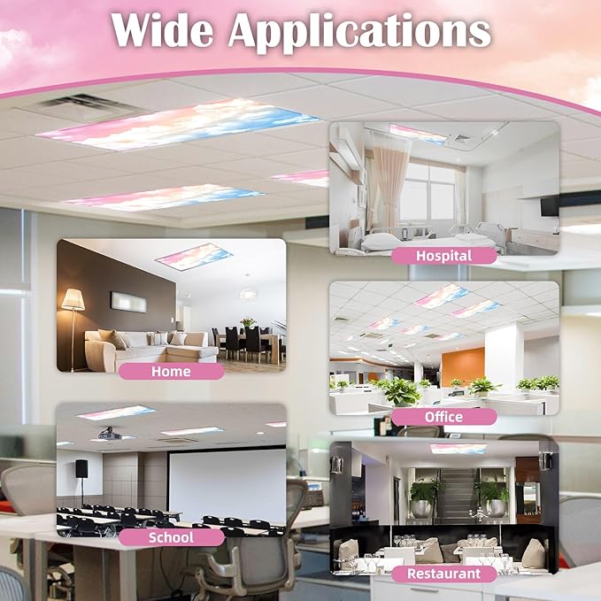 ANGSYLTH 2 Pcs Fluorescent Light Covers - Image 5