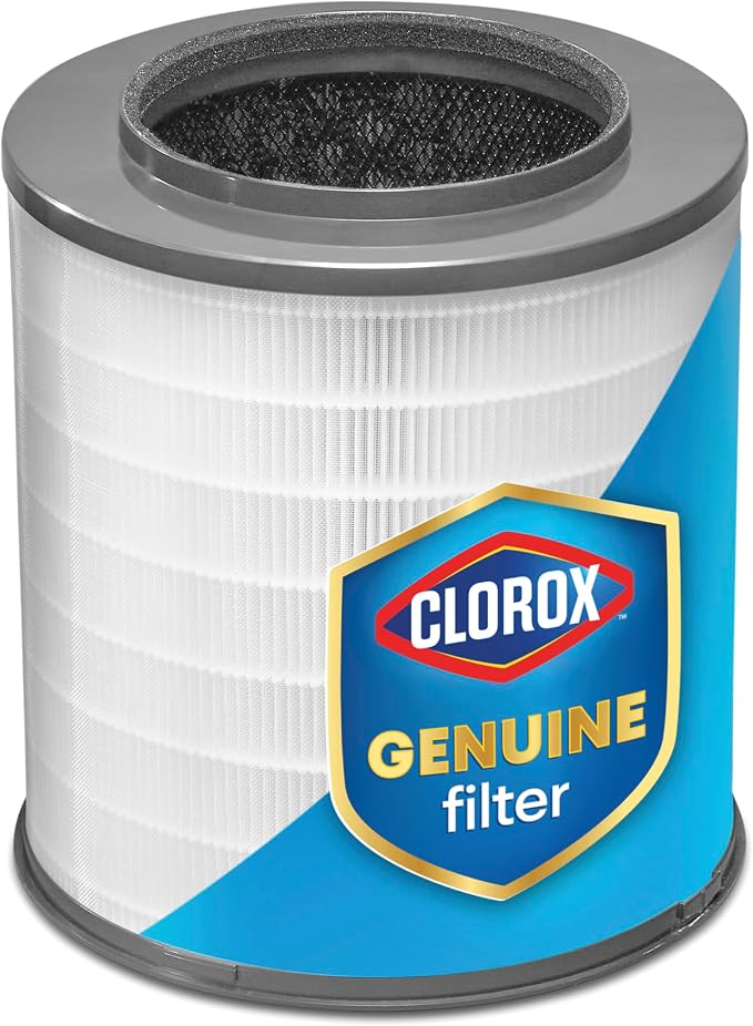 Clorox Medium Room Air Purifier True HEPA Replacement Filter, 000 Sq. Ft. by Clorox