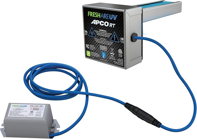 Fresh-Aire UV Fresh-Aire APCO Compact HVAC UV Air Purifier w/Carbon Matrix and by Fresh-AireUV