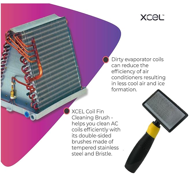 Coil Cleaning Fin Brush for AC Evaporator and Condenser Coils – HVAC Coil - Image 7