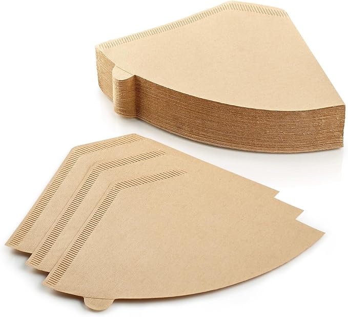 100 Count #4 Unbleached Paper Coffee Filters by GoodCups