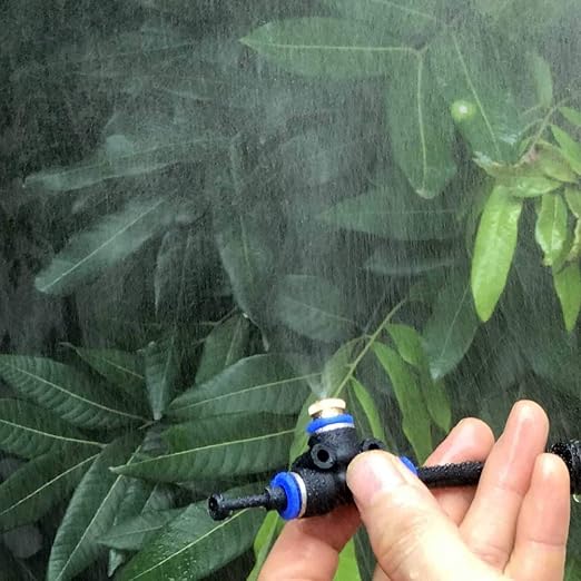 iRuiZhe Misting Cooling System Kit 26.2FT MistingLine DIY Outdoor Mist Cooling - Image 4