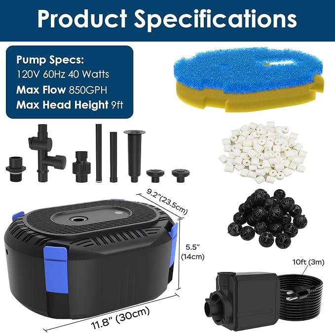 AquaMiracle All-in-One Koi Pond Filters - Image 9