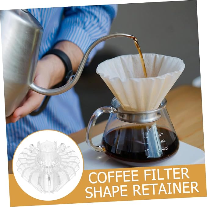 KICHOUSE Coffee Filter Holder for Optimal Extraction Design for Easy Brewing - Image 3