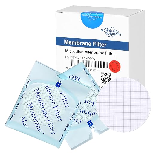 Membrane Solutions MCE Gridded Membrane Filter, Mixed Cellulose Esters Membrane by MembraneSolutions