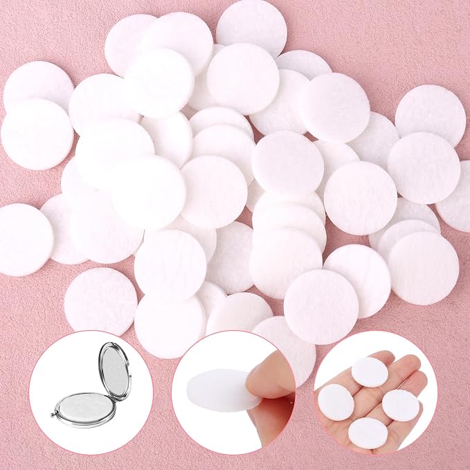 50pcs Diffuser Refill Pads, 0.9in/23mm Unscented Aroma Replacement Pads - Image 3
