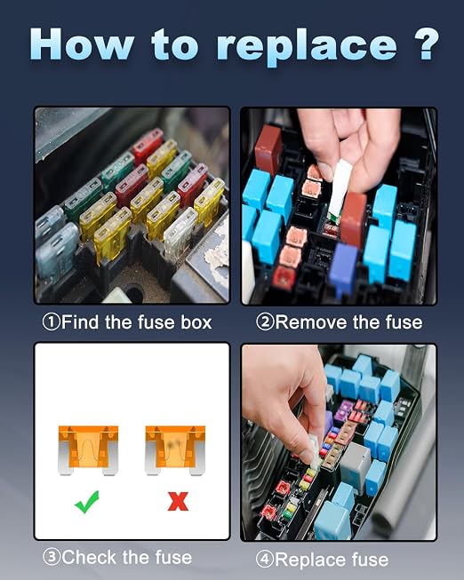 Riseuvo 36 Pcs Car Fuses Kit - Image 7