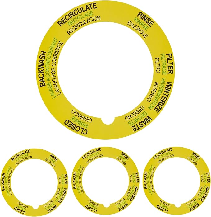 272599 Pool Sand Filter Valve Label Compatible by Unknown