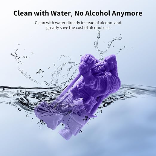 ANYCUBIC Upgraded Water Washable 3D Printer Resin, 405nm High Precision 3D Resin - Image 2