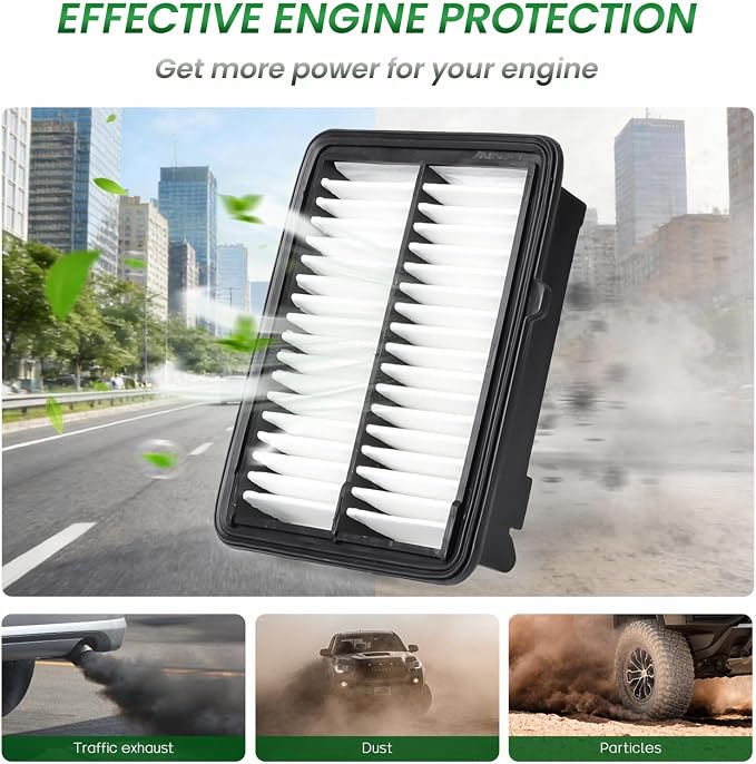 Cabin Engine Air Filter Kit CF11182 CA11949 Fit - Image 4
