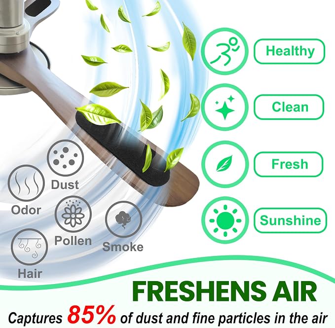 10 Pack Ceiling Fan Filters for Blades - Image 3
