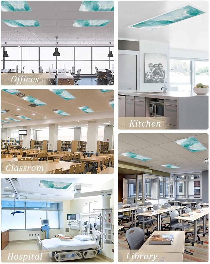 4 Pack Fluorescent Light Covers - Image 7