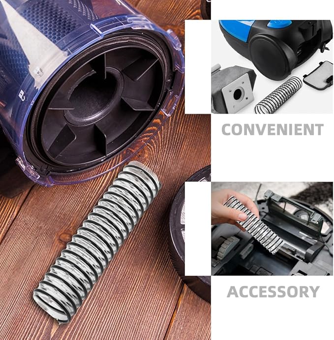 Toyvian 2pcs Flexible Vacuum Cleaner Hose Connector Tubes Compatible - Image 7