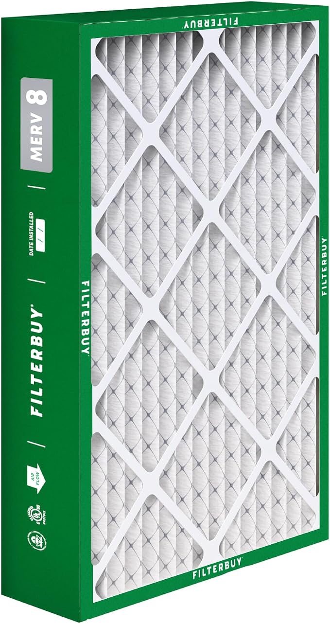Filterbuy 17x26x4 Air Filter MERV 8 Essential Dust & Allergy Defense, - Image 9