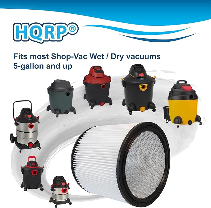 HQRP 2-Pack Standard Cartridge Filter Replacement - Image 2