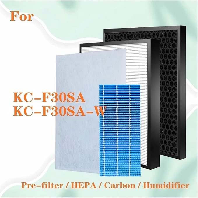 HEPA And Deodorizing Carbon Filter Humidifier Replacement，Compatible - Image 2