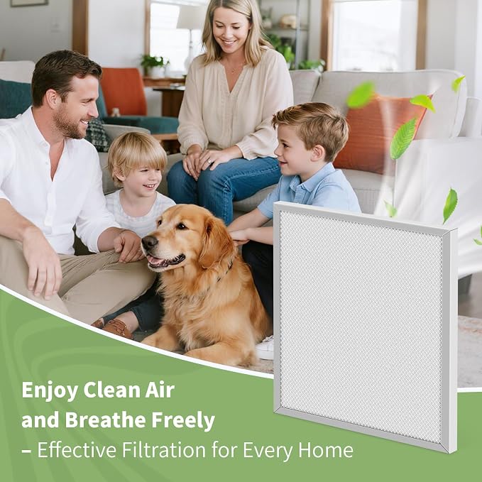 20x20x1 Reusable Air Filter MERV 8 Washable Furnace & AC Filter - Image 8