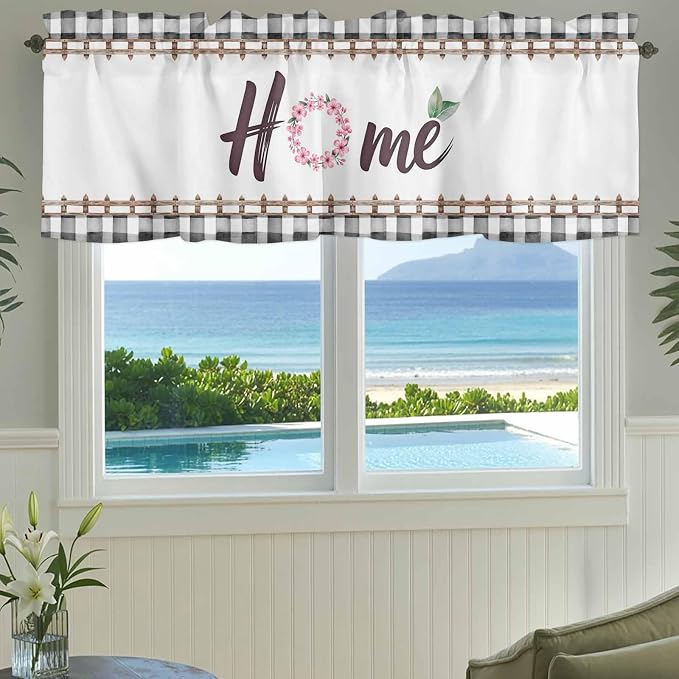 Spring Flowers Curtain Valances - Image 3