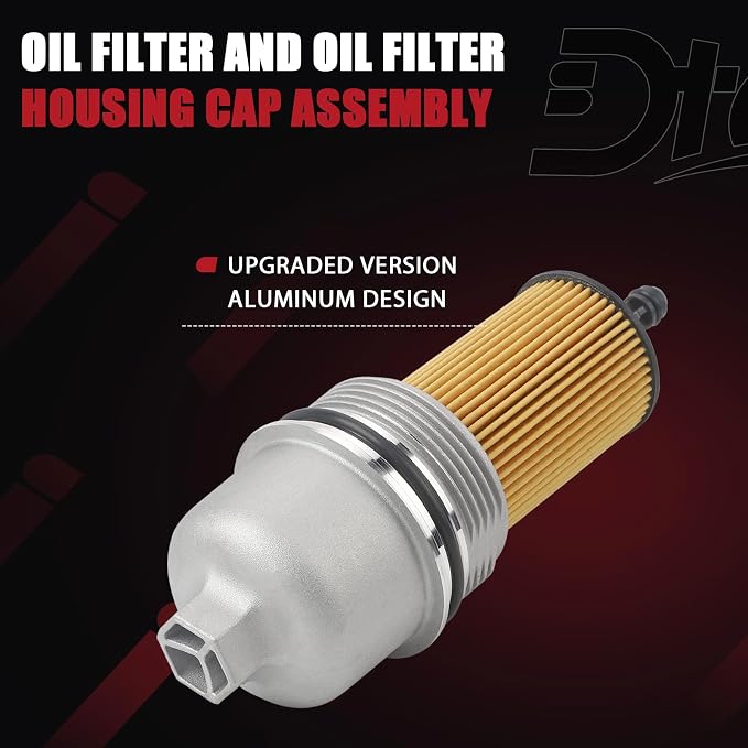 Aluminum Engine Oil Filter Housing Cap - Image 6