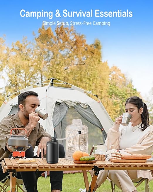 Water Filter Camping – Electric Portable Water Purifier Survival, 0.01 Micron - Image 8